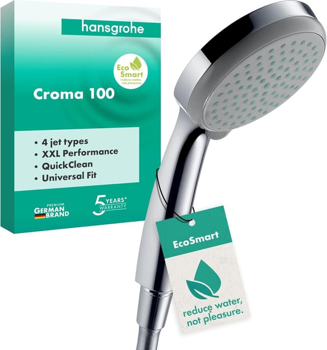 Hansgrohe Croma 100 - Pommeau de Douche Éco