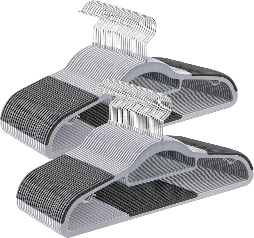 SONGMICS 50 Cintres Plastique Antidérapants