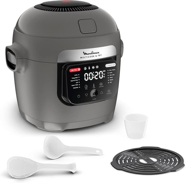 Moulinex Multicook & Fry - Multicuiseur Air Fryer 6L