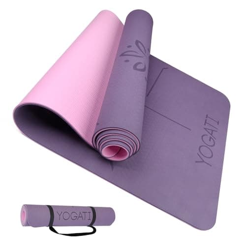 Tapis Yoga Antidérapant 6mm YOGATI