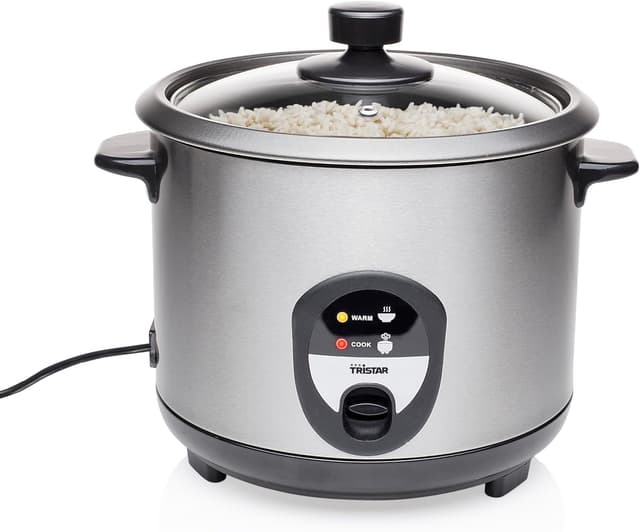 Cuiseur à Riz Tristar RK-6127 - 1,5L, 10 Personnes