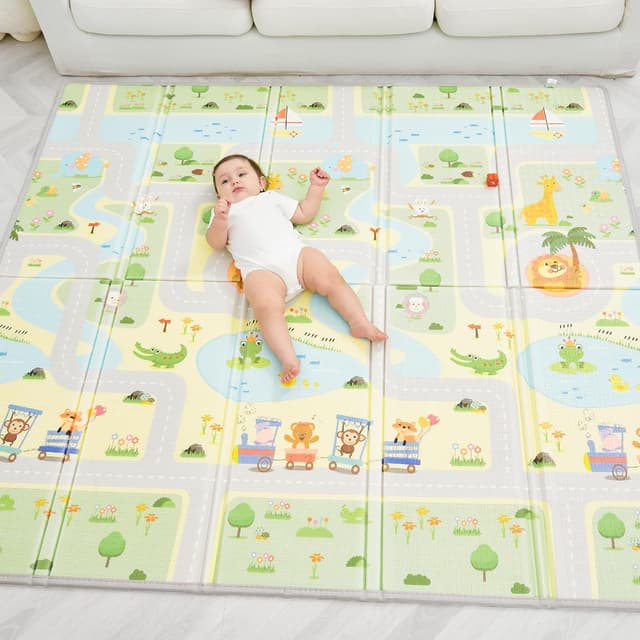 Tapis Jeu Enfant XXL Mousse Epais - Superbe Bébé