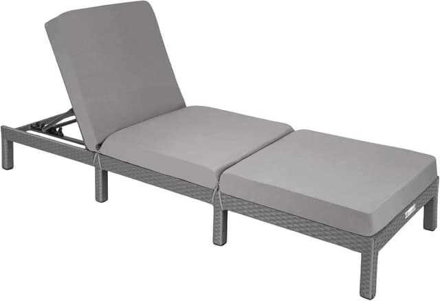 Transat de Jardin TecTake - Gris