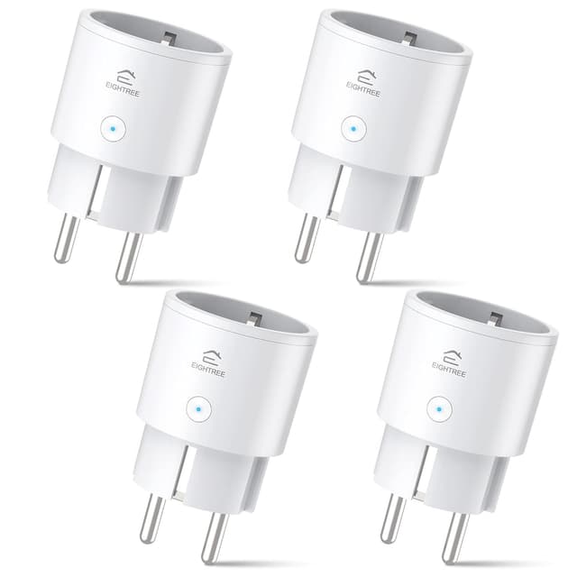 Prise Connectée WiFi EIGHTREE - Pack 4
