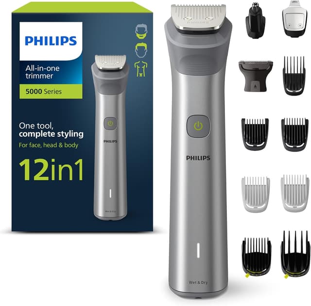 Philips Series 5000 MG5950/15: Tondeuse Multistyle 12-en-1