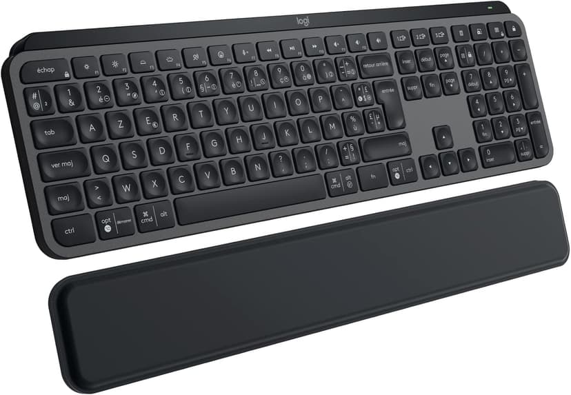 Logitech MX Keys S Plus - Clavier Ergonomique Sans Fil