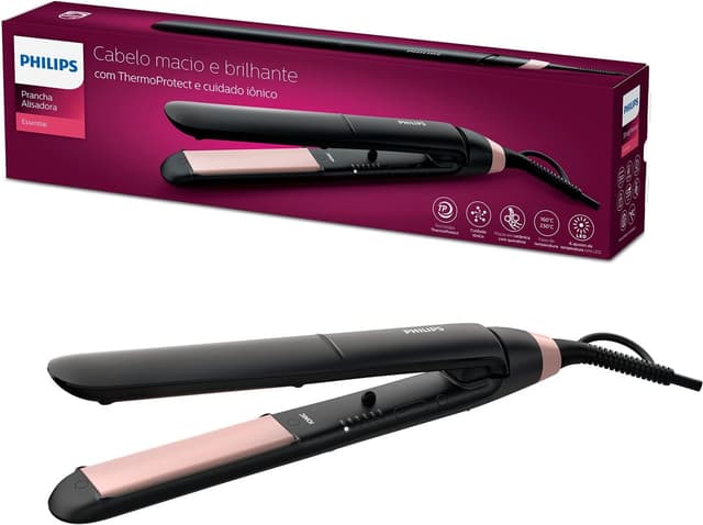 Lisseur Philips StraightCare Essential - Cheveux Lisses et Brillants