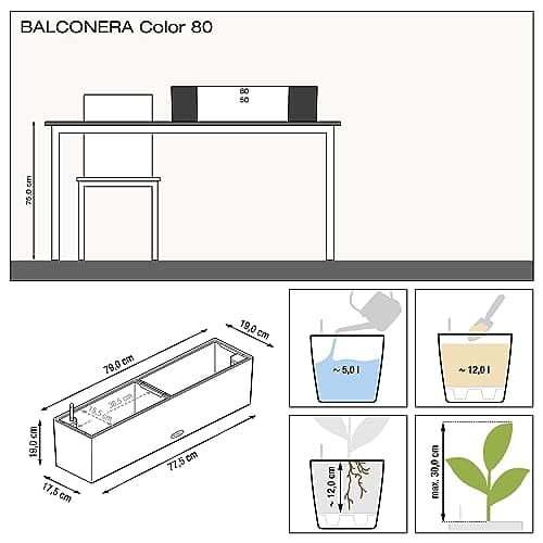 Lechuza Balconera Color 80 Kit Complet