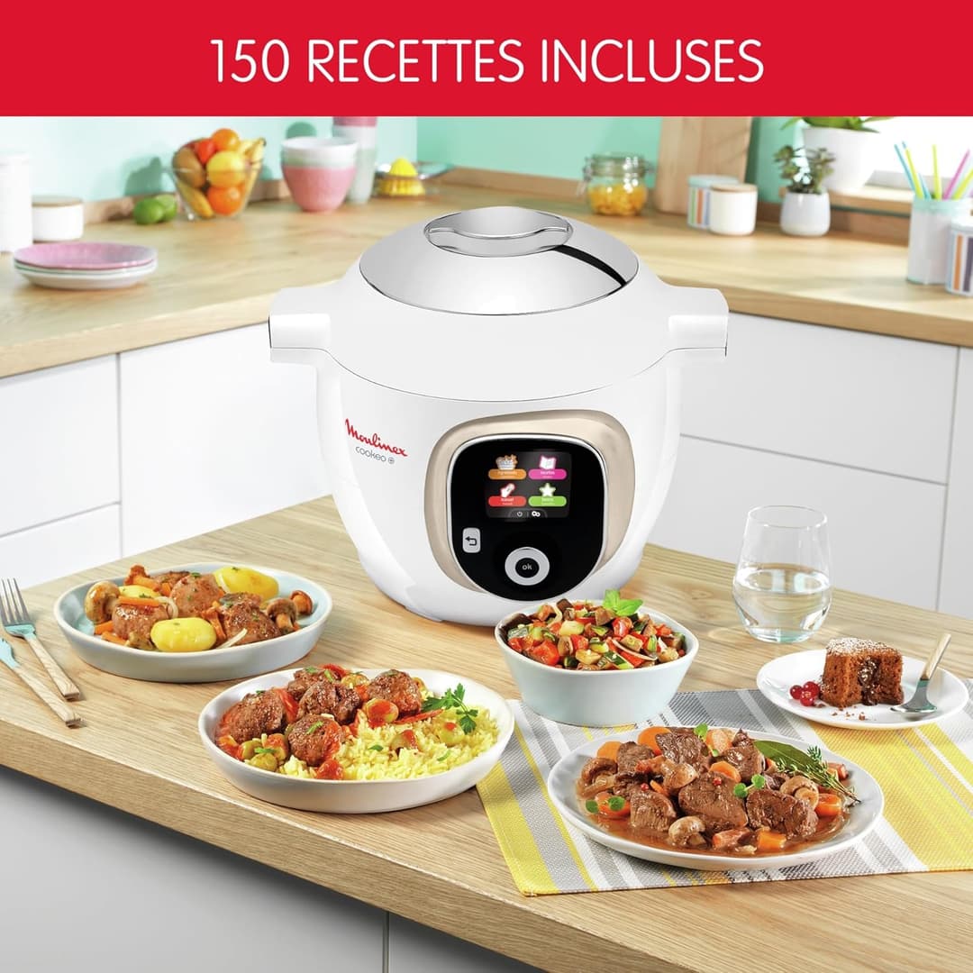 Cookeo Moulinex: Multicuiseur Intelligent 6L